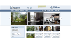 Desktop Screenshot of nekretnineobrenovac.com